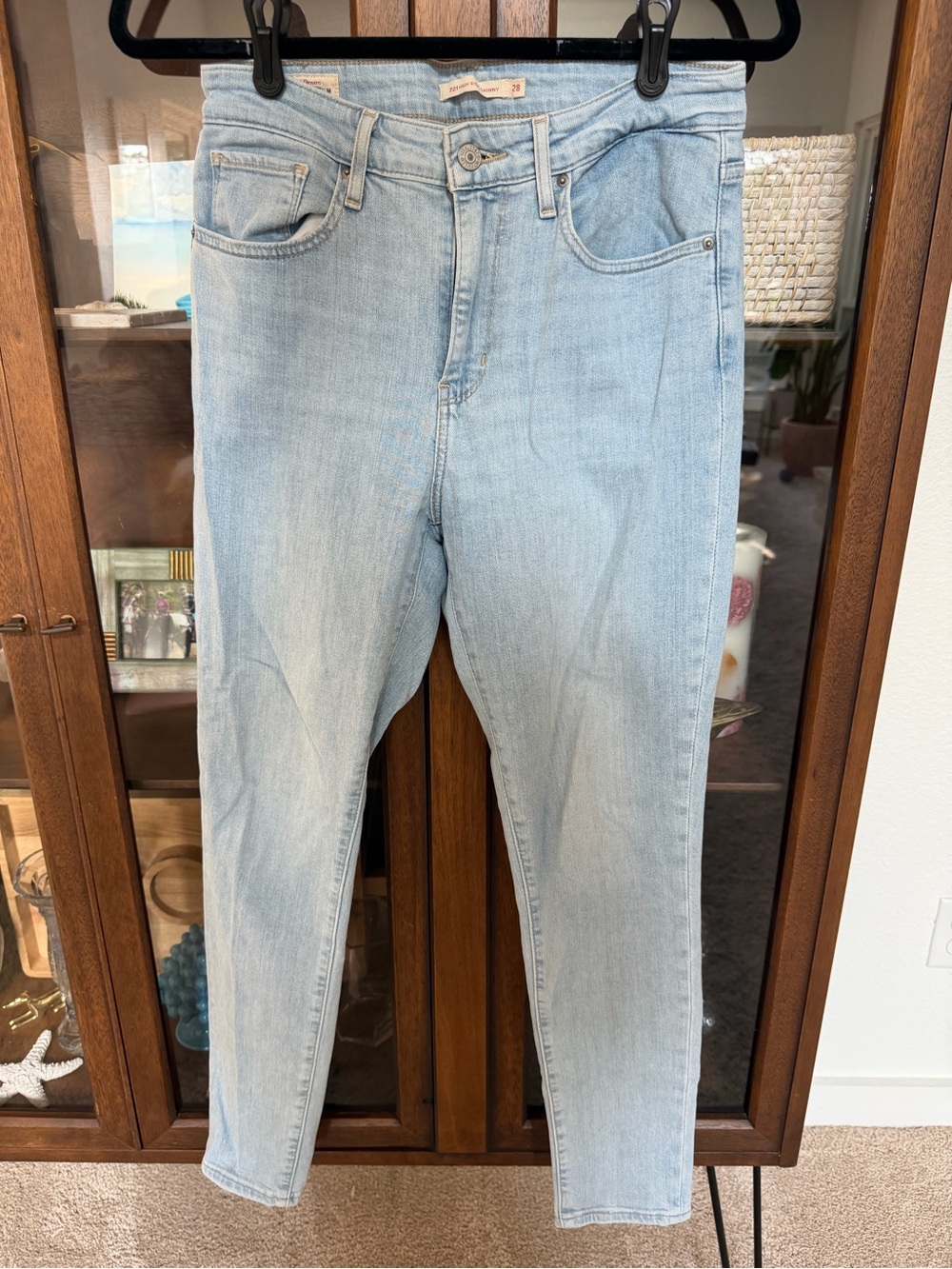 Levi’s Light Wash High-Rise Women’s Jeans - Light Blue